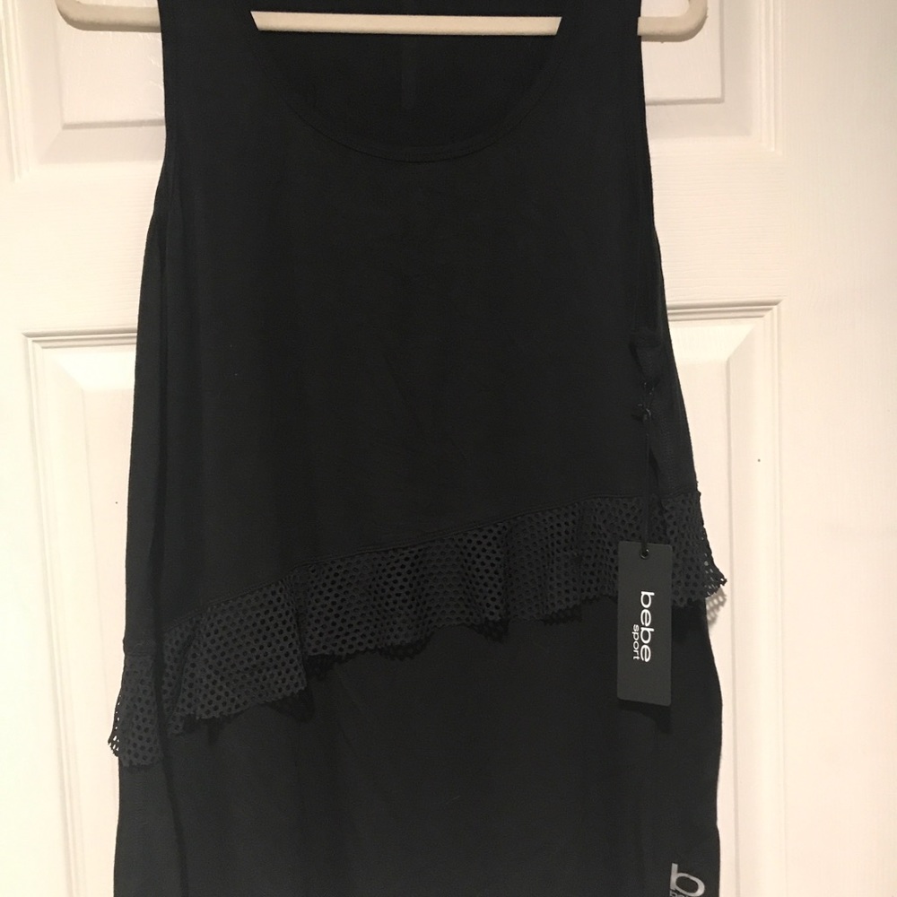 BEBE Sport long top or dress NWT